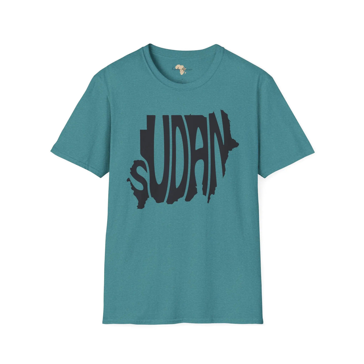 Sudan cut unisex softstyle tee Funky African