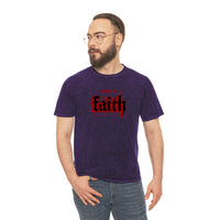 Faith unisex wash tee Funky African