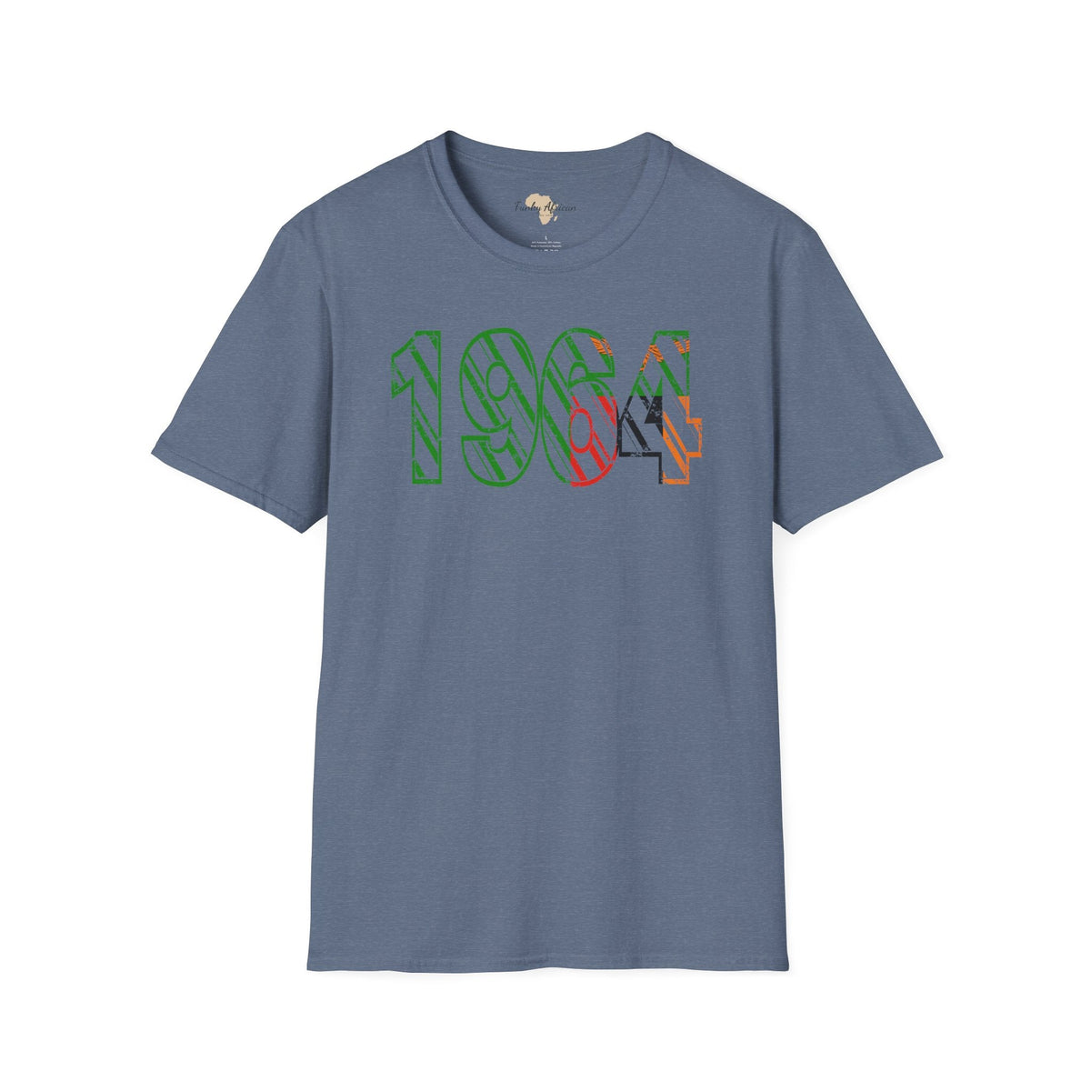 Zambia year unisex softstyle tee Funky African