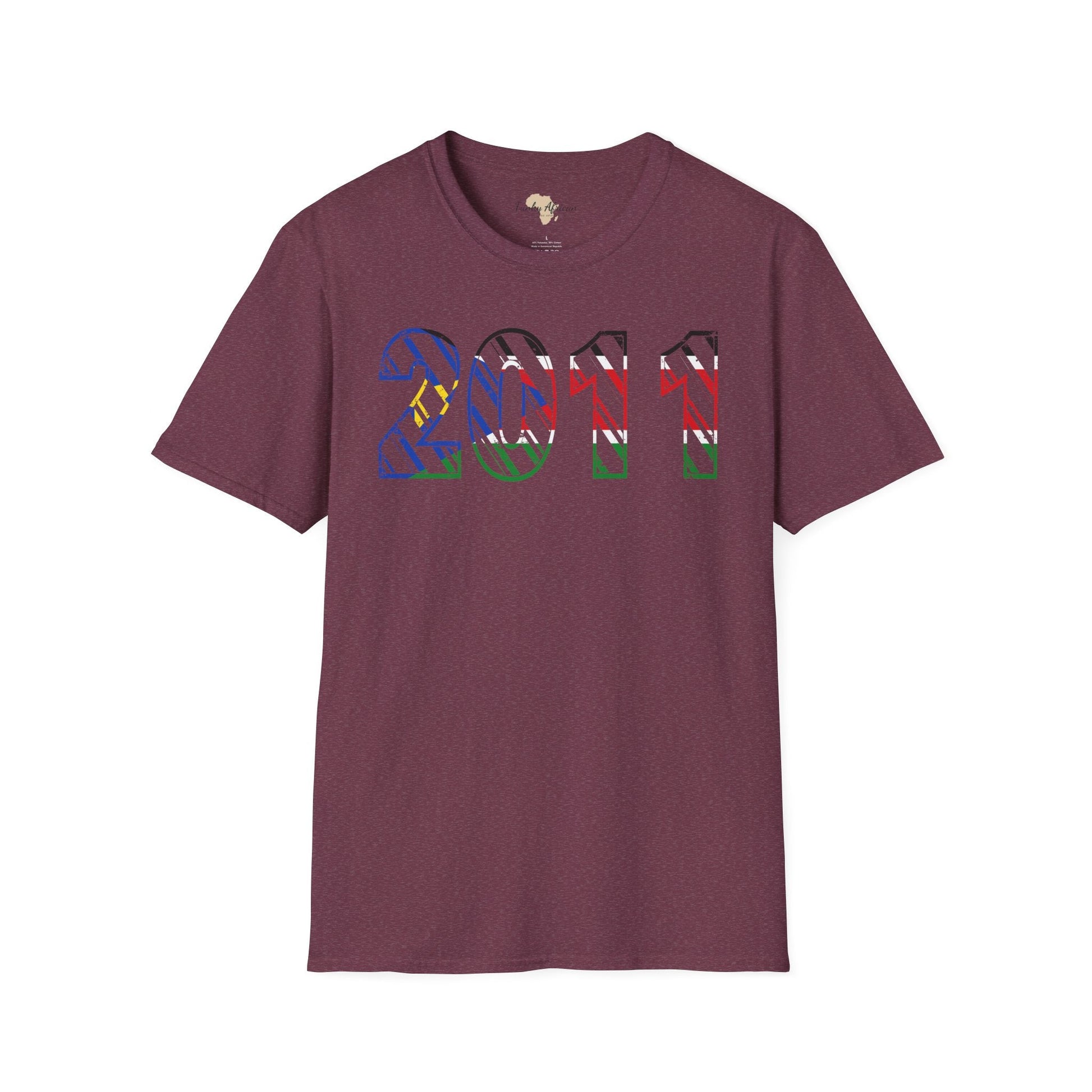 South Sudan year unisex softstyle tee Funky African