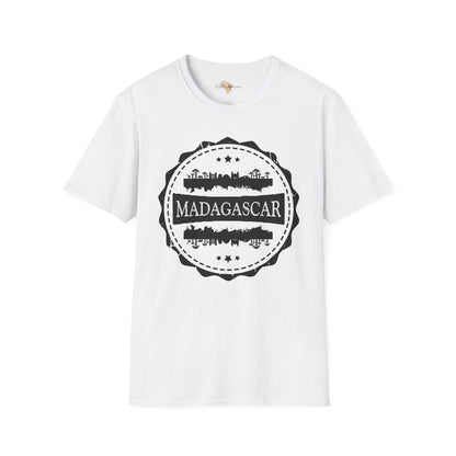 Madagascar Stamp unisex tee