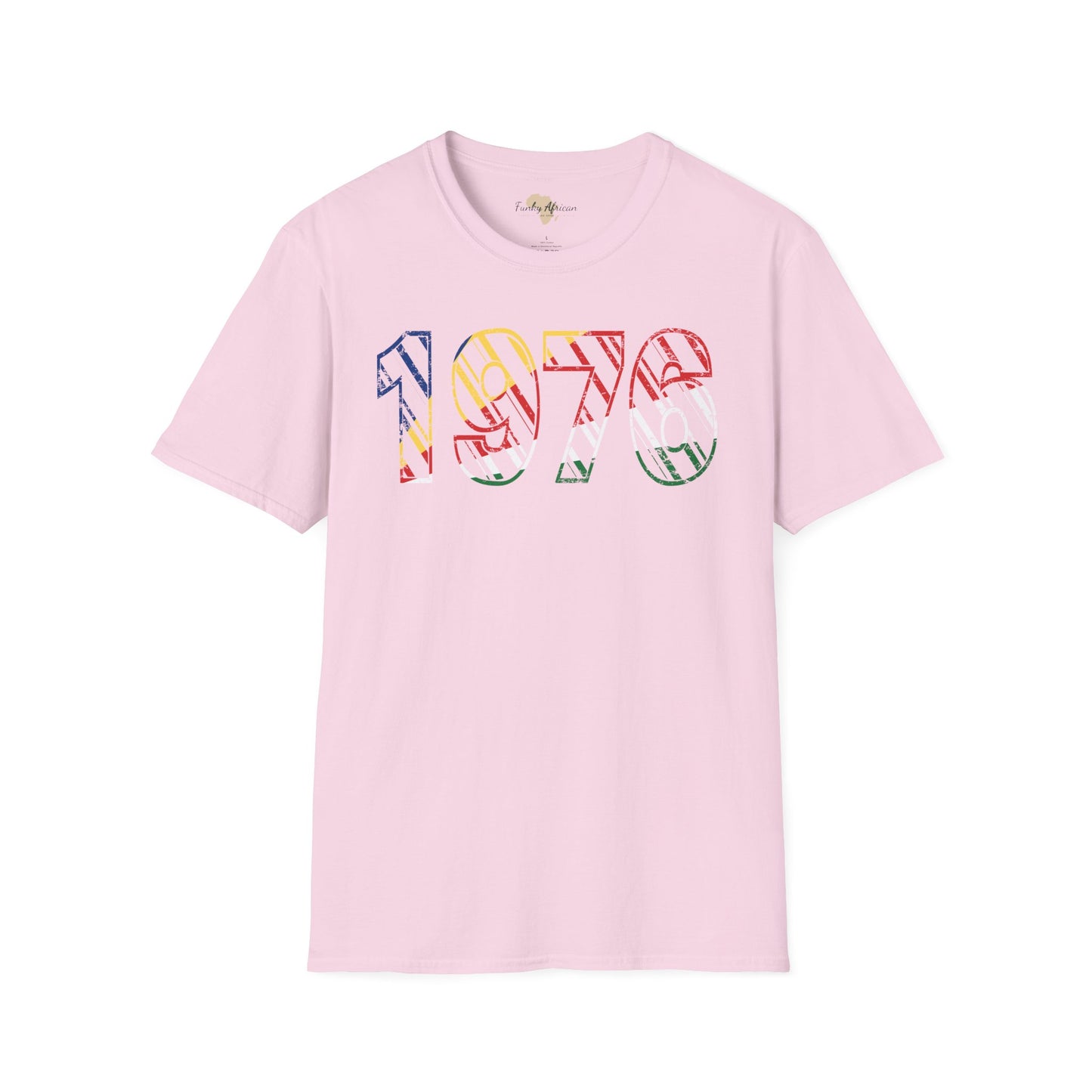 Seychelles year unisex softstyle tee