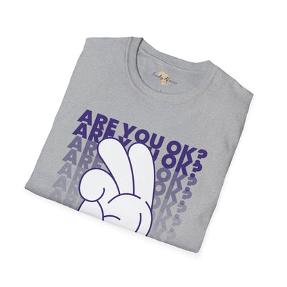 Are you ok unisex softstyle tee