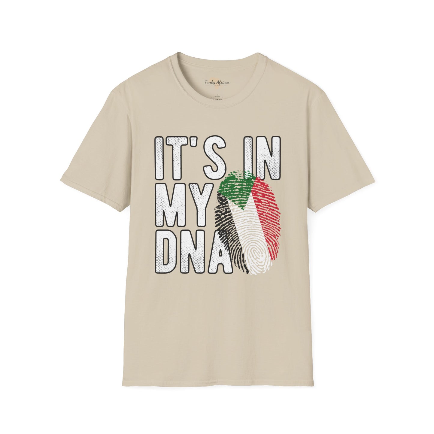 it's in my DNA unisex tee - Sudan