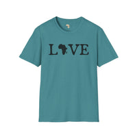 One love unisex softstyle tee Funky African