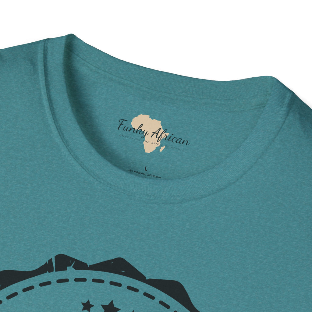 Mauritania Stamp unisex tee Funky African