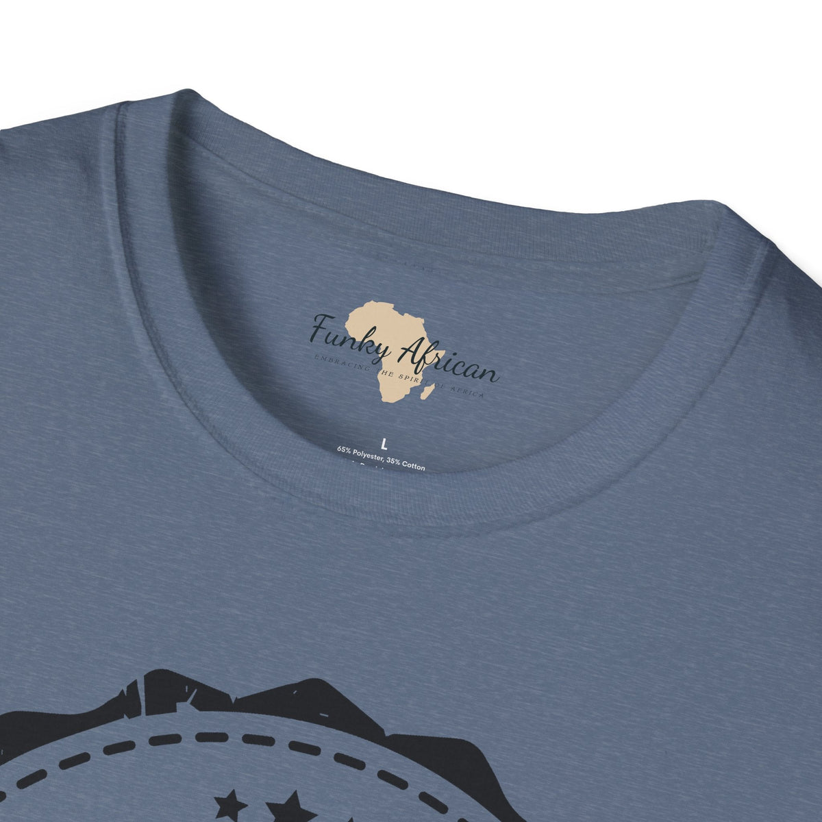 Mauritania Stamp unisex tee Funky African