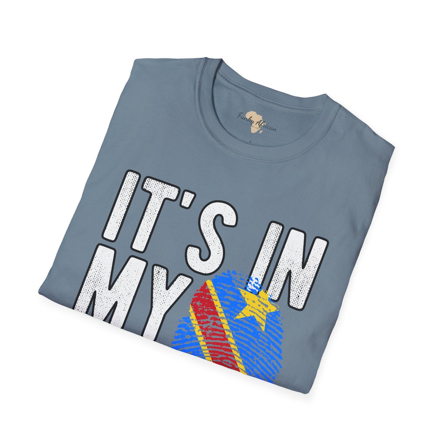 it's in my DNA unisex tee - DR Congo