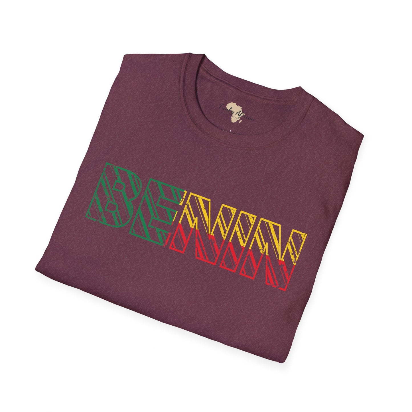 Benin text unisex softstyle tee