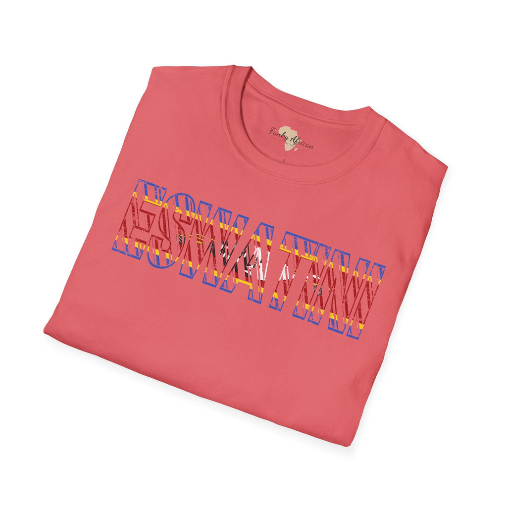 Eswatini text unisex softstyle tee Funky African