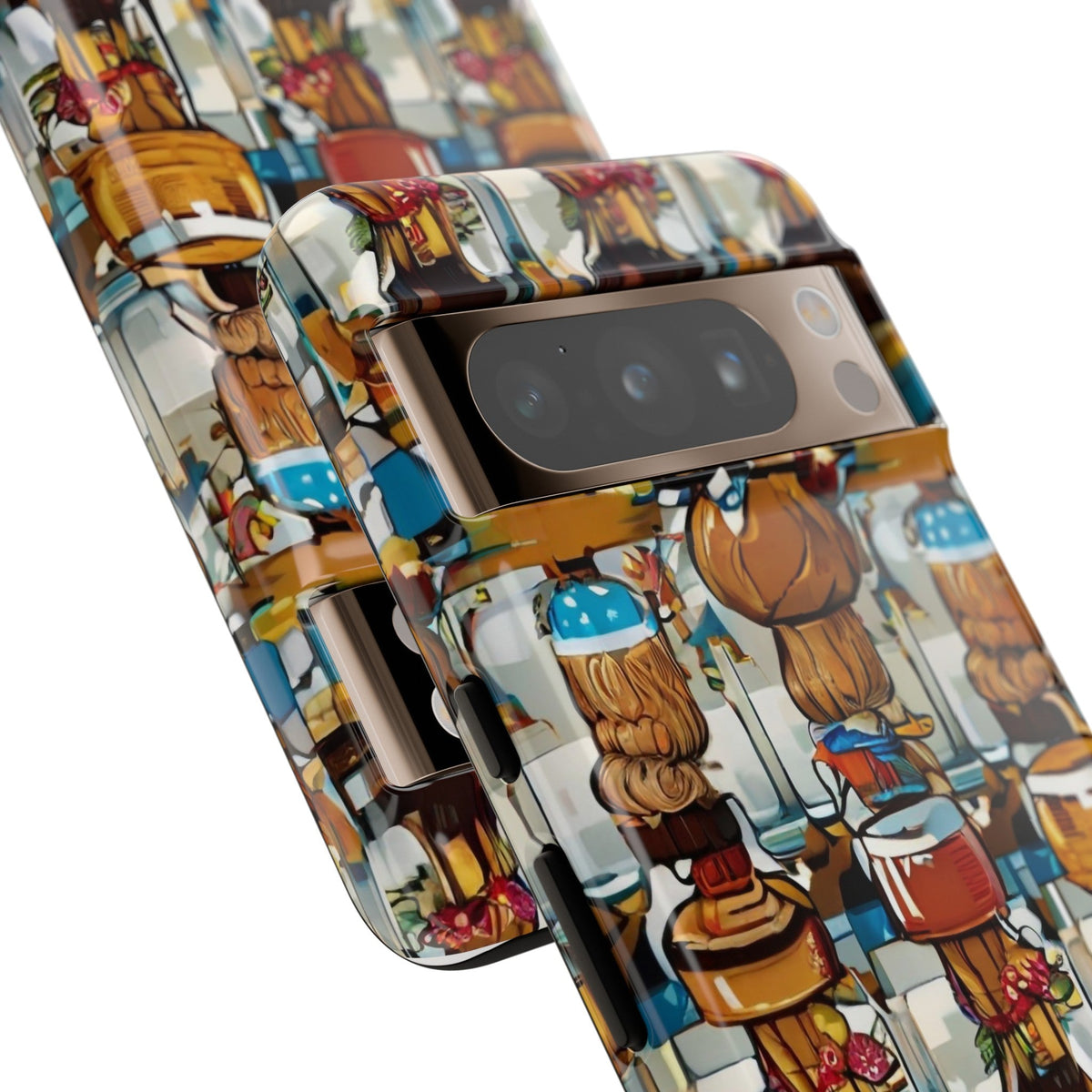 African Print Google Pixel Tough Cases Funky African