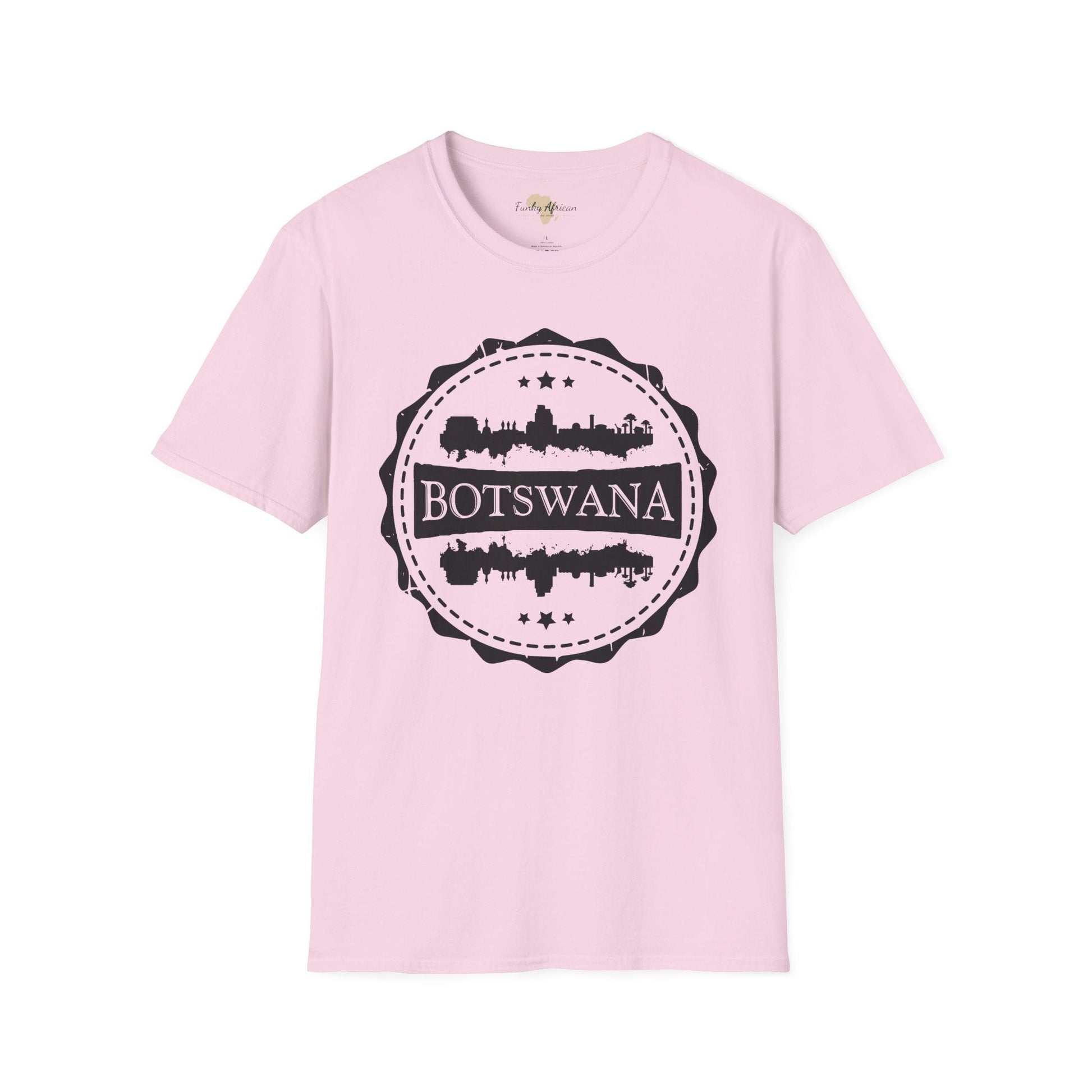 Botswana Stamp unisex tee Funky African