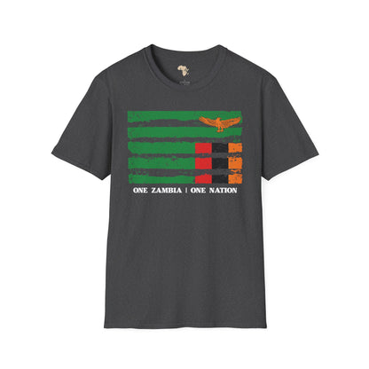 Zambia strip unisex softstyle tee