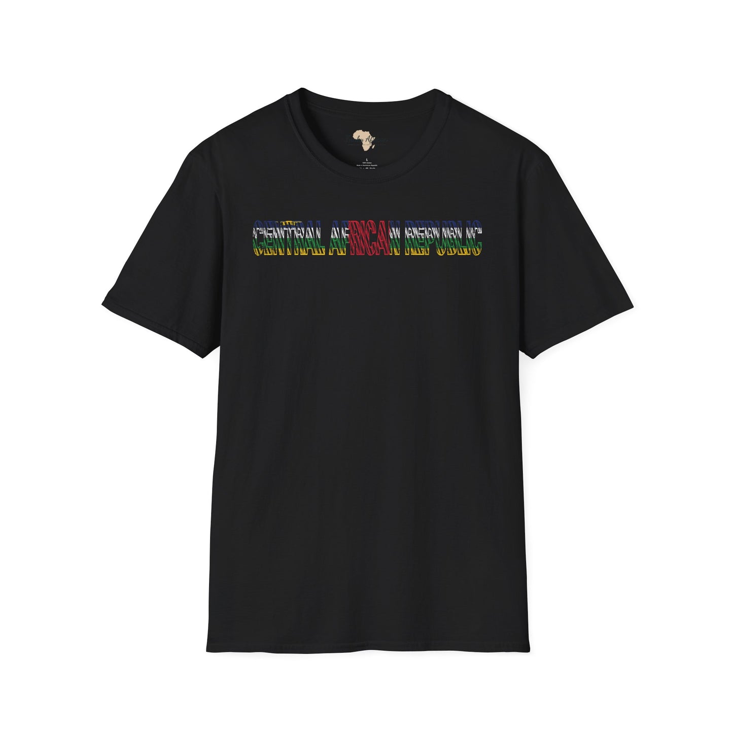 Central African Republic unisex softstyle tee