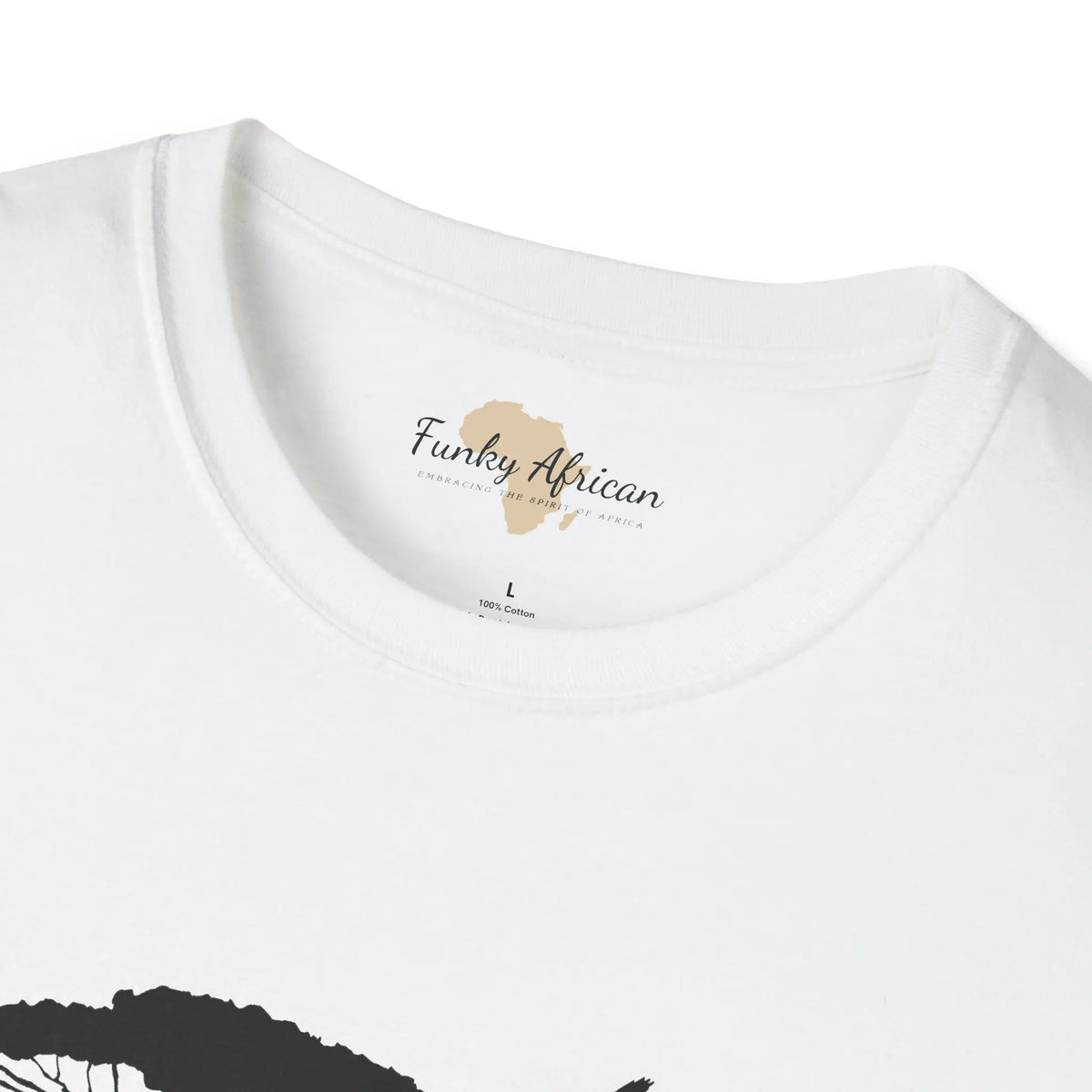African jungle unisex softstyle tee Funky African