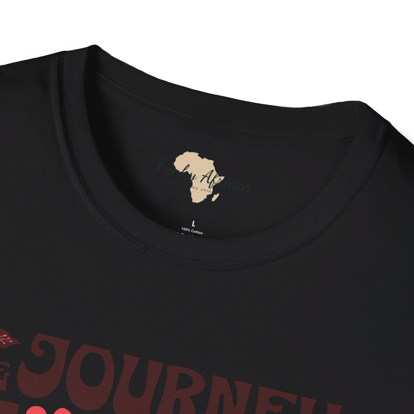 Embrace the journey unisex softstyle tee