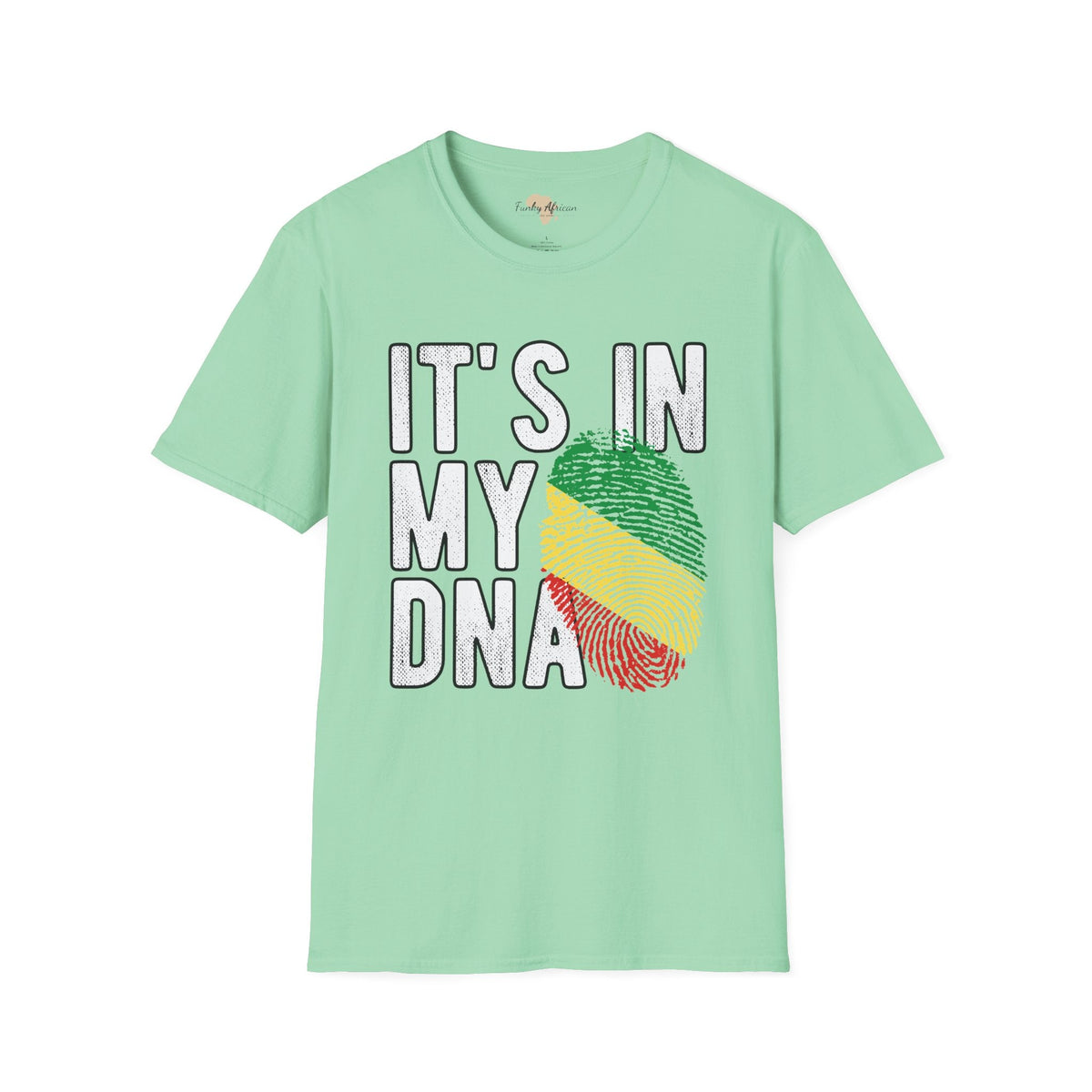 it's in my DNA unisex tee - Republic of the Congo Funky African