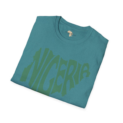 Nigeria cut unisex softstyle tee