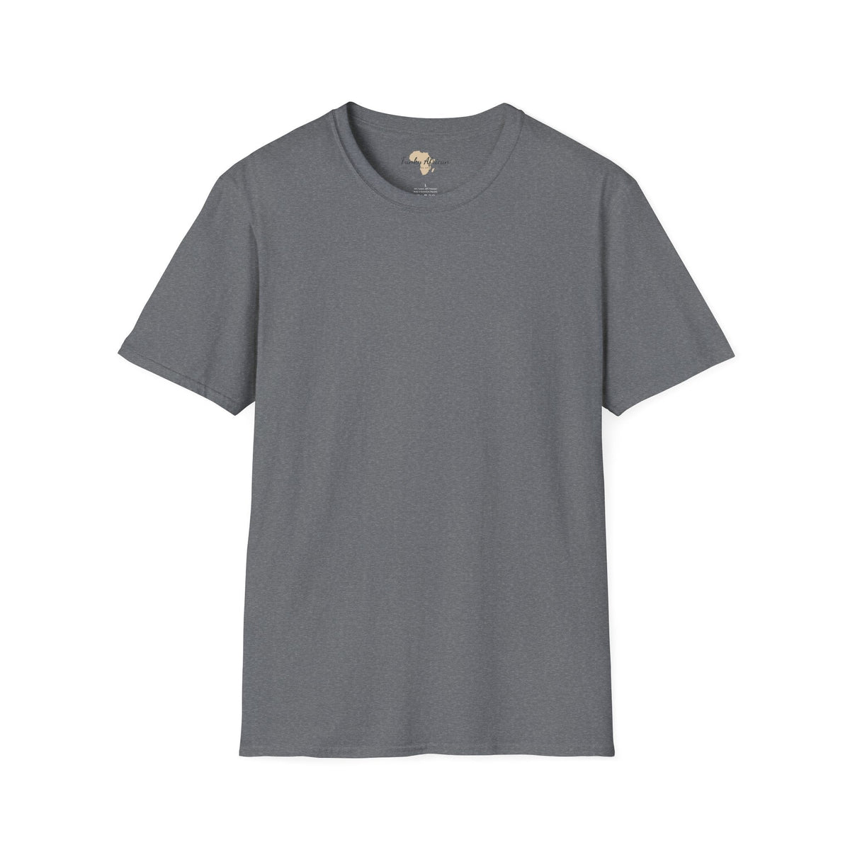Blank unisex softstyle tee Funky African