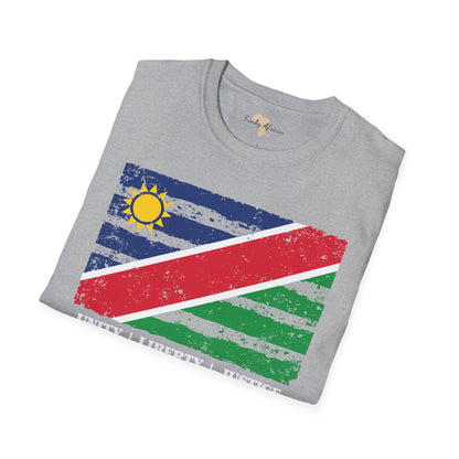 Namibia strip unisex softstyle tee