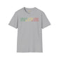 Republic of the Congo text unisex softstyle tee Funky African