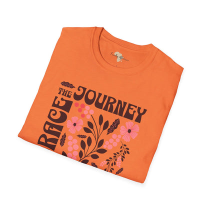 Embrace the journey unisex softstyle tee