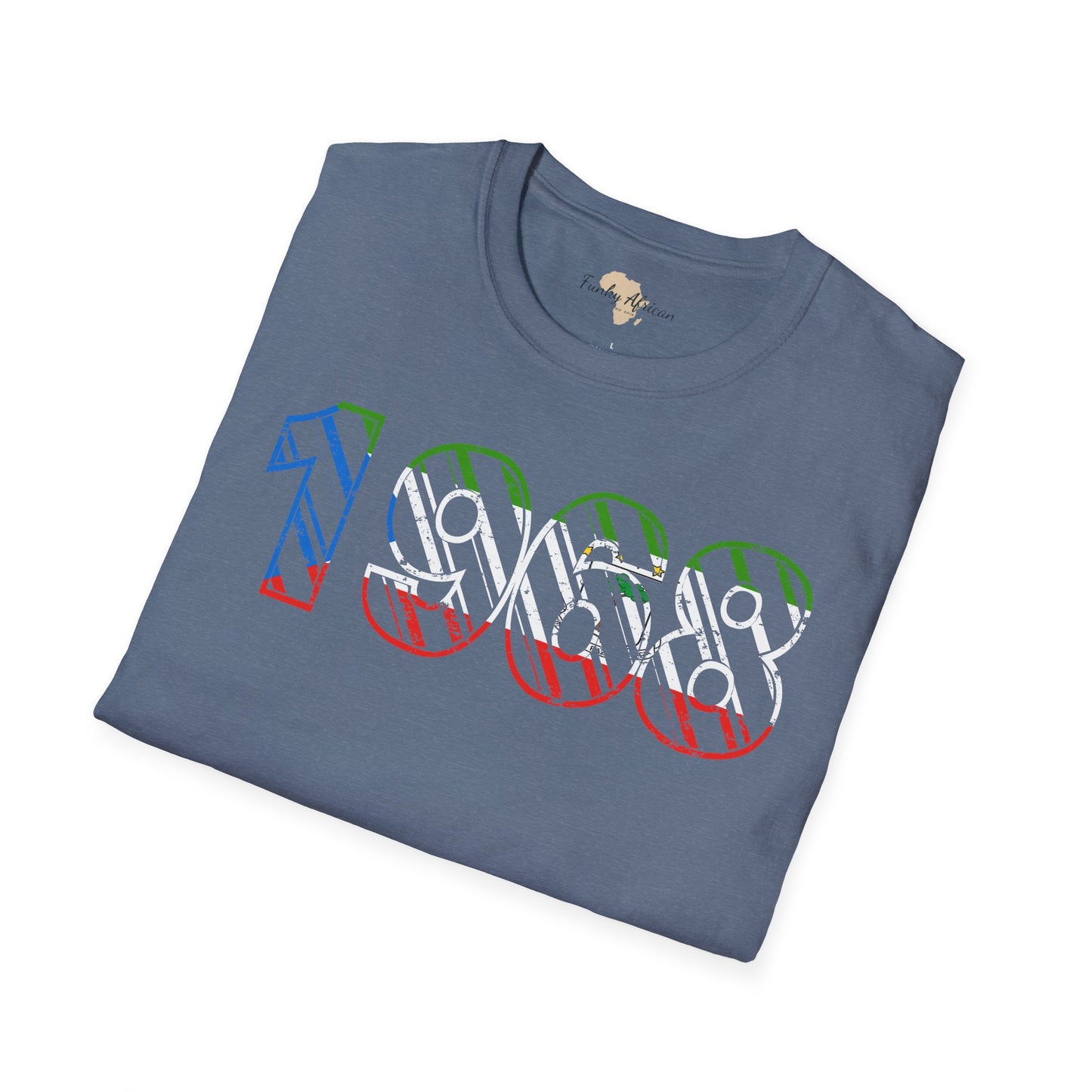 Equatorial Guinea year unisex softstyle tee