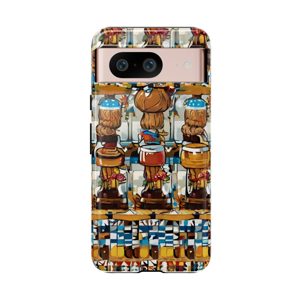 African Print Google Pixel Tough Cases Funky African