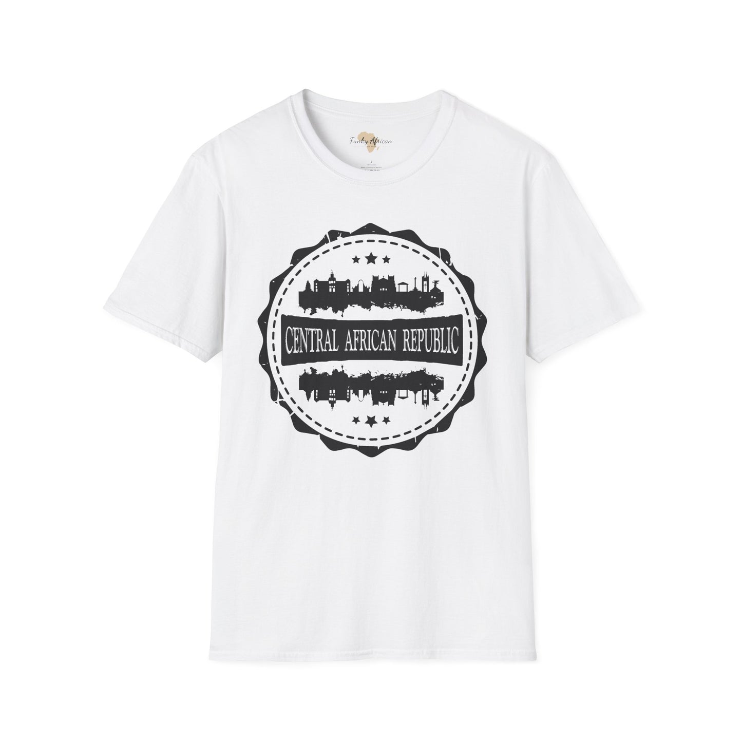 Central African Republic Stamp unisex tee