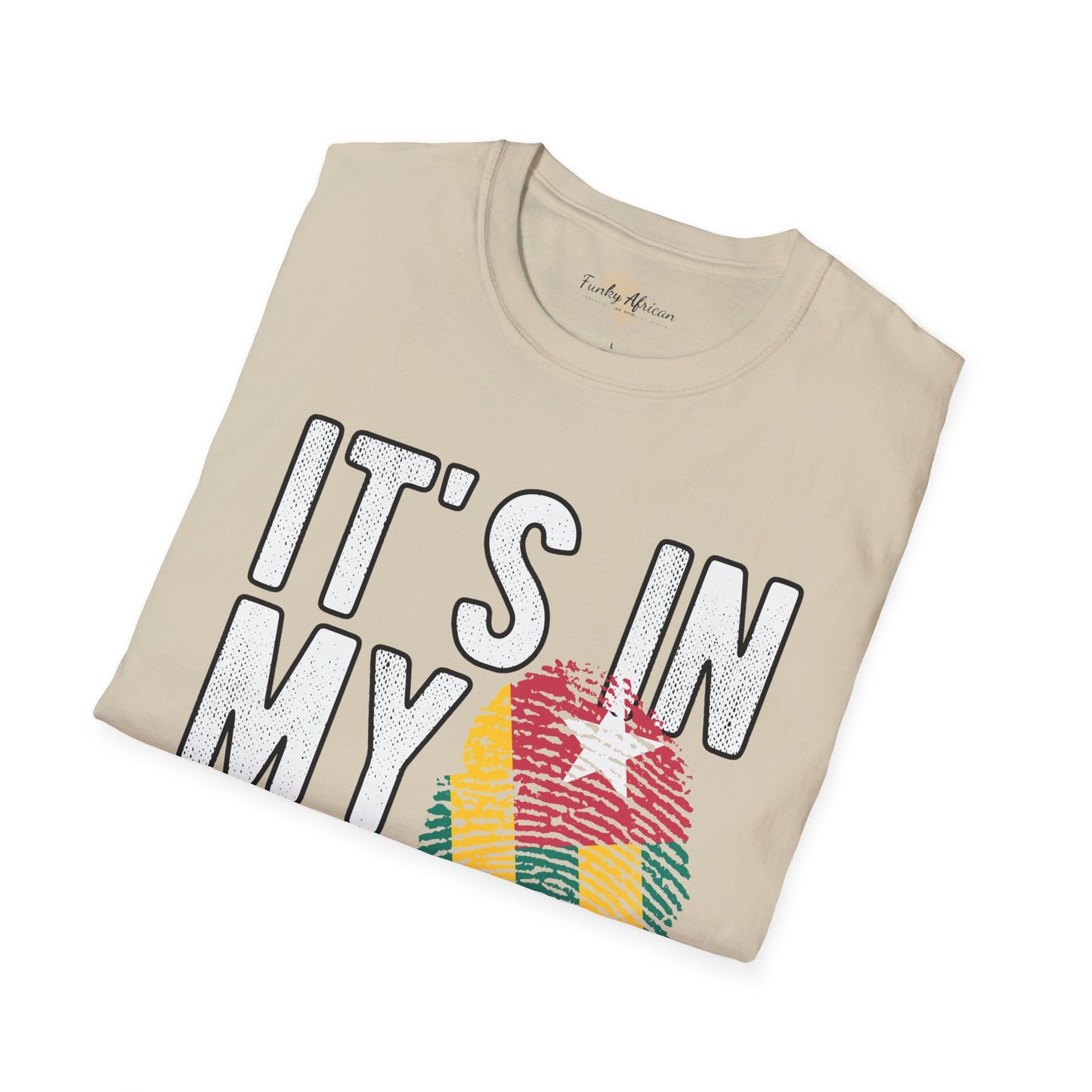 it's in my DNA unisex tee - Togo