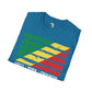 Republic of the Congo strip unisex softstyle tee Funky African