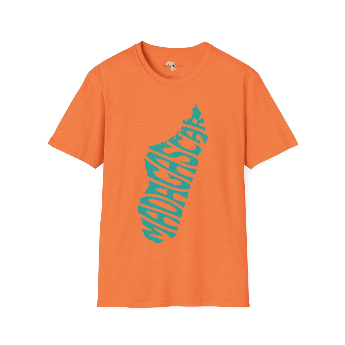 Madagascar cut unisex softstyle tee Funky African