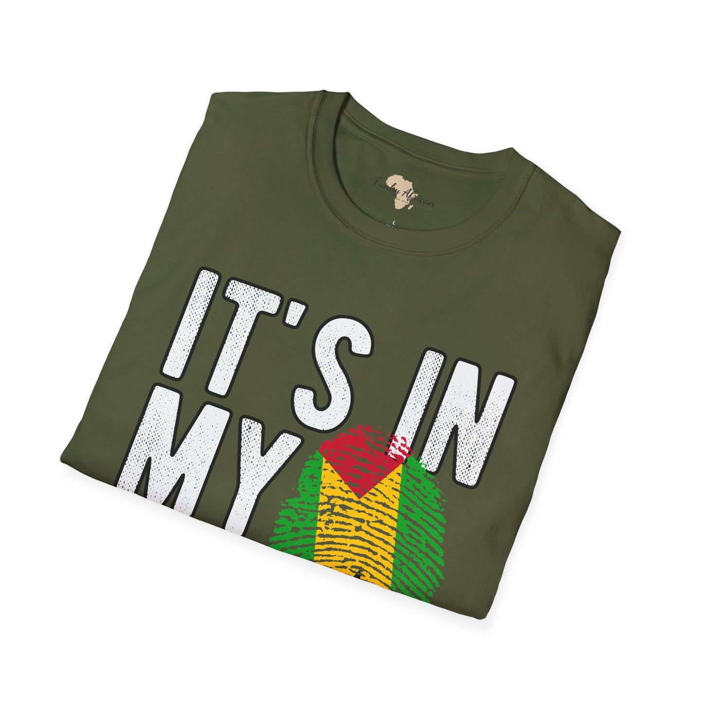 it's in my DNA unisex tee - São Tomé and Príncipe