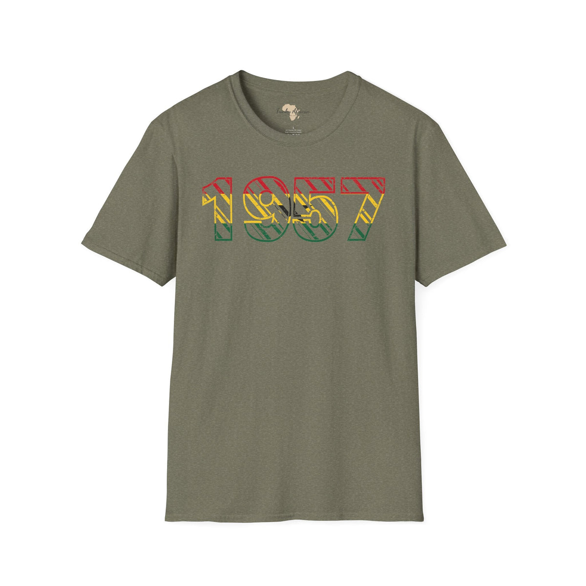 Ghana year unisex softstyle tee Funky African