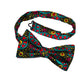 Men's Bohemian African Cotton Print Adjustable Bow Tie Funky African