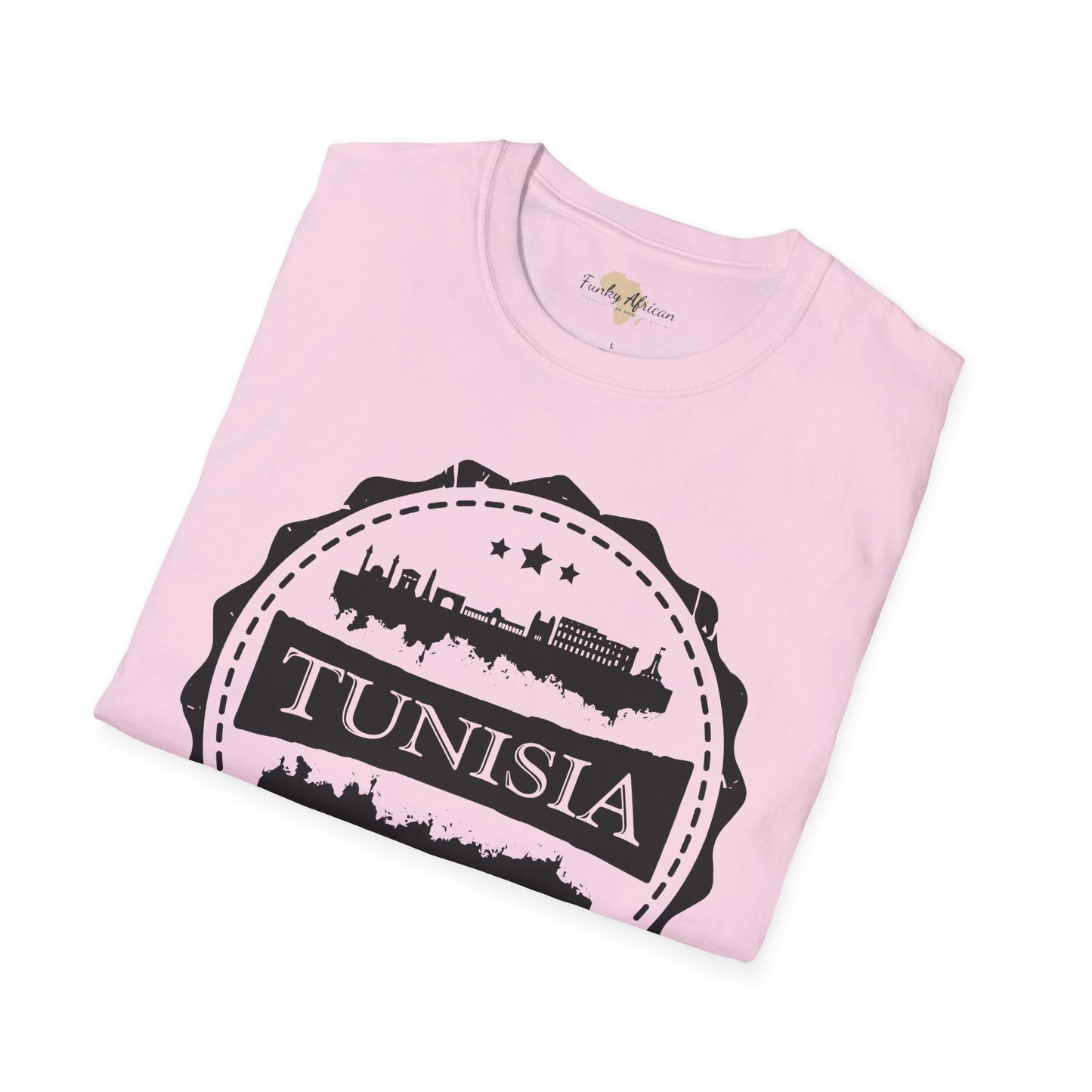 Tunisia Stamp unisex tee