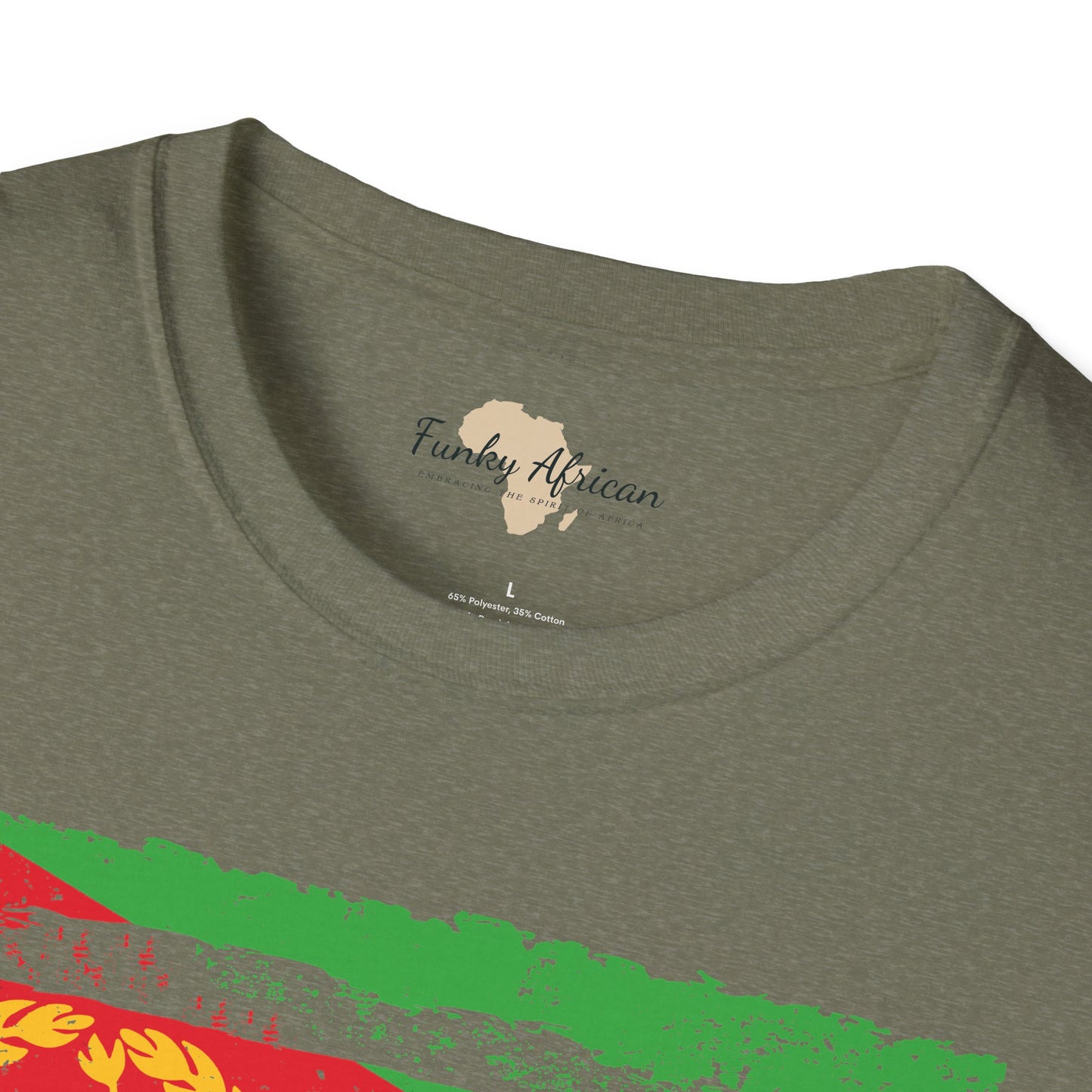 Eritrea strip unisex softstyle tee