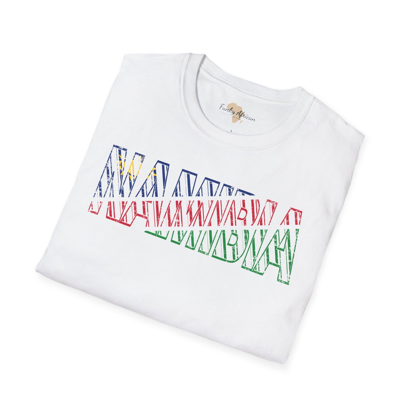 Namibia text unisex softstyle tee