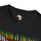 Zimbabwe text unisex softstyle tee Funky African