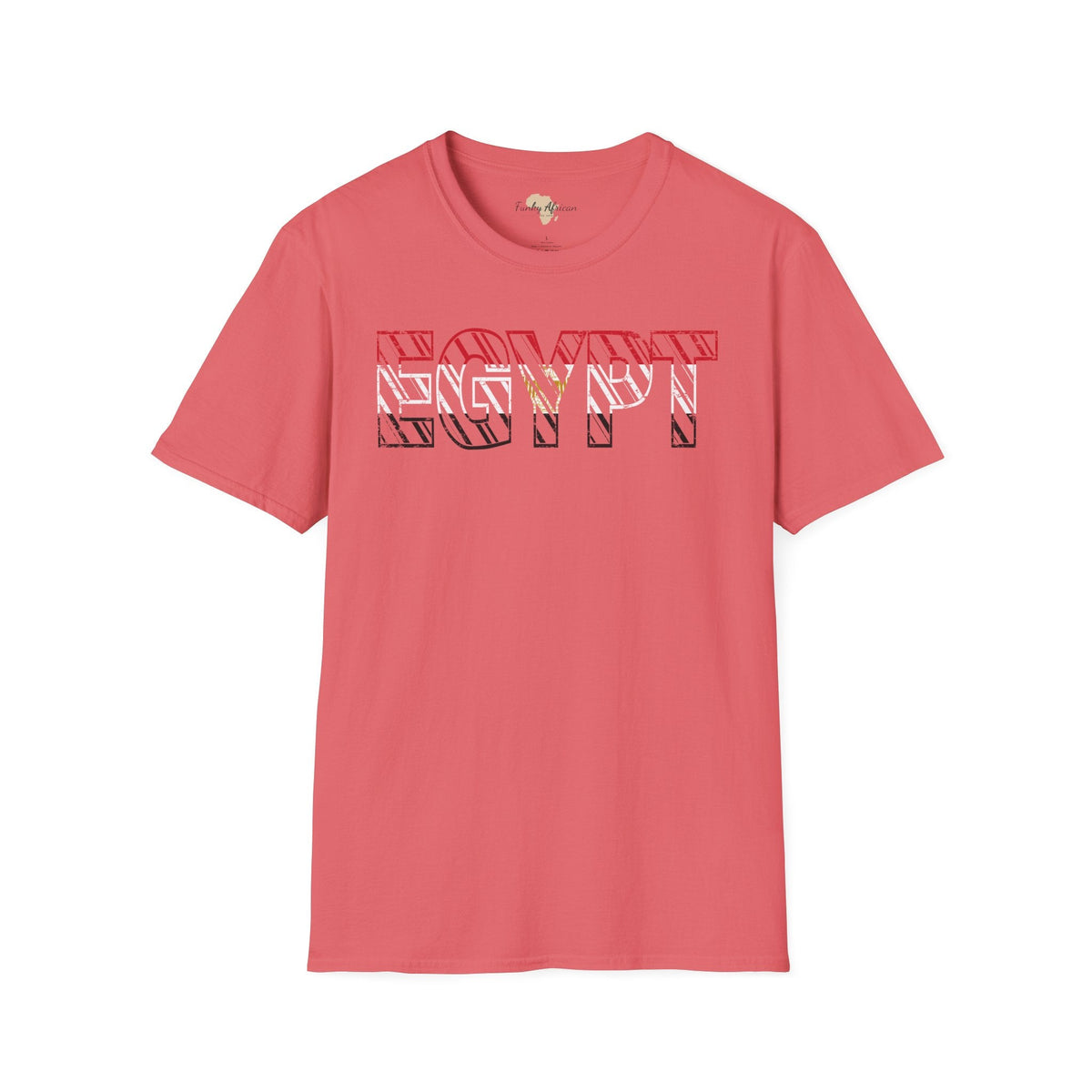 Egypt text unisex softstyle tee Funky African