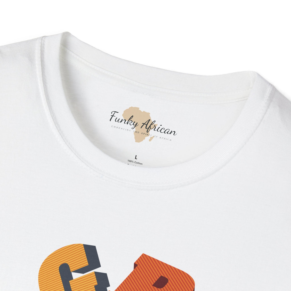 Gratitude unisex softstyle tee Funky African