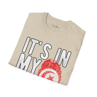 it's in my DNA unisex tee - Tunisia