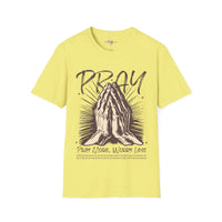 Pray more worry less unisex tee Funky African