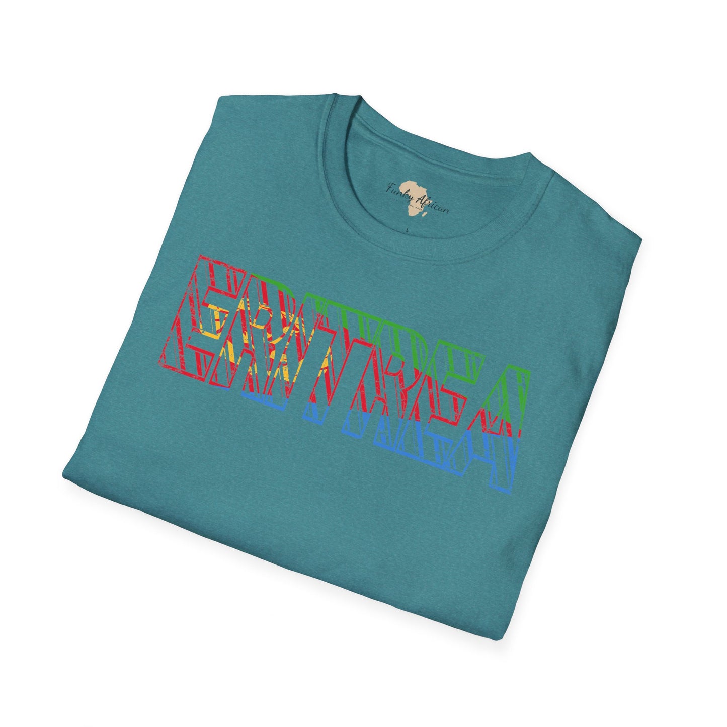 Eritrea text unisex softstyle tee