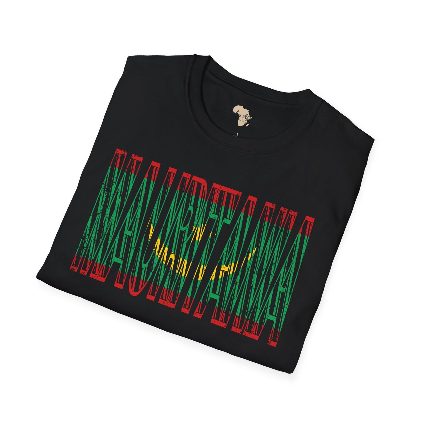 Mauritania text unisex softstyle tee