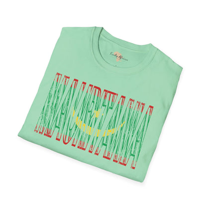 Mauritania text unisex softstyle tee