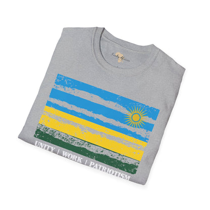 Rwanda strip unisex softstyle tee