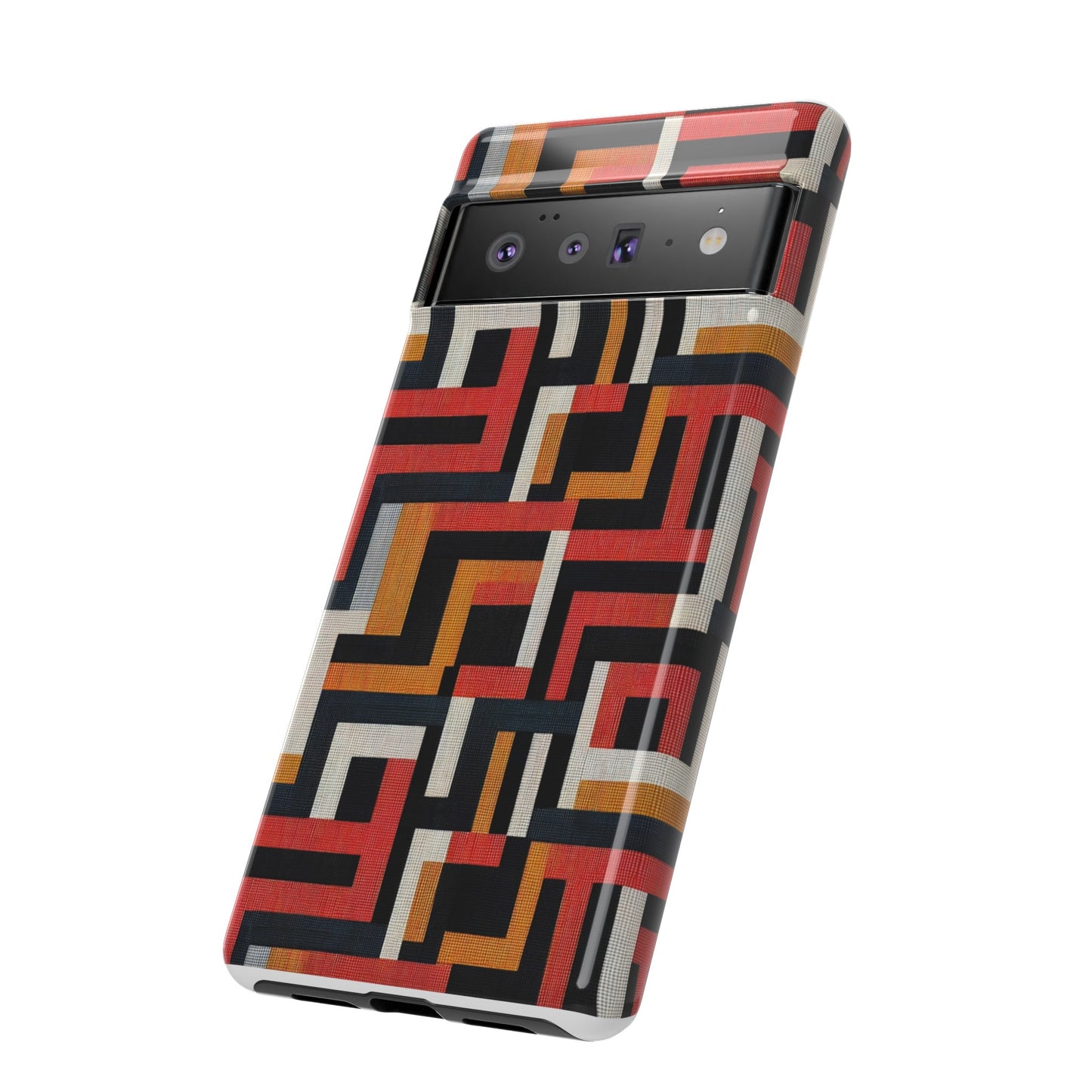 African Print Google Pixel Tough Cases