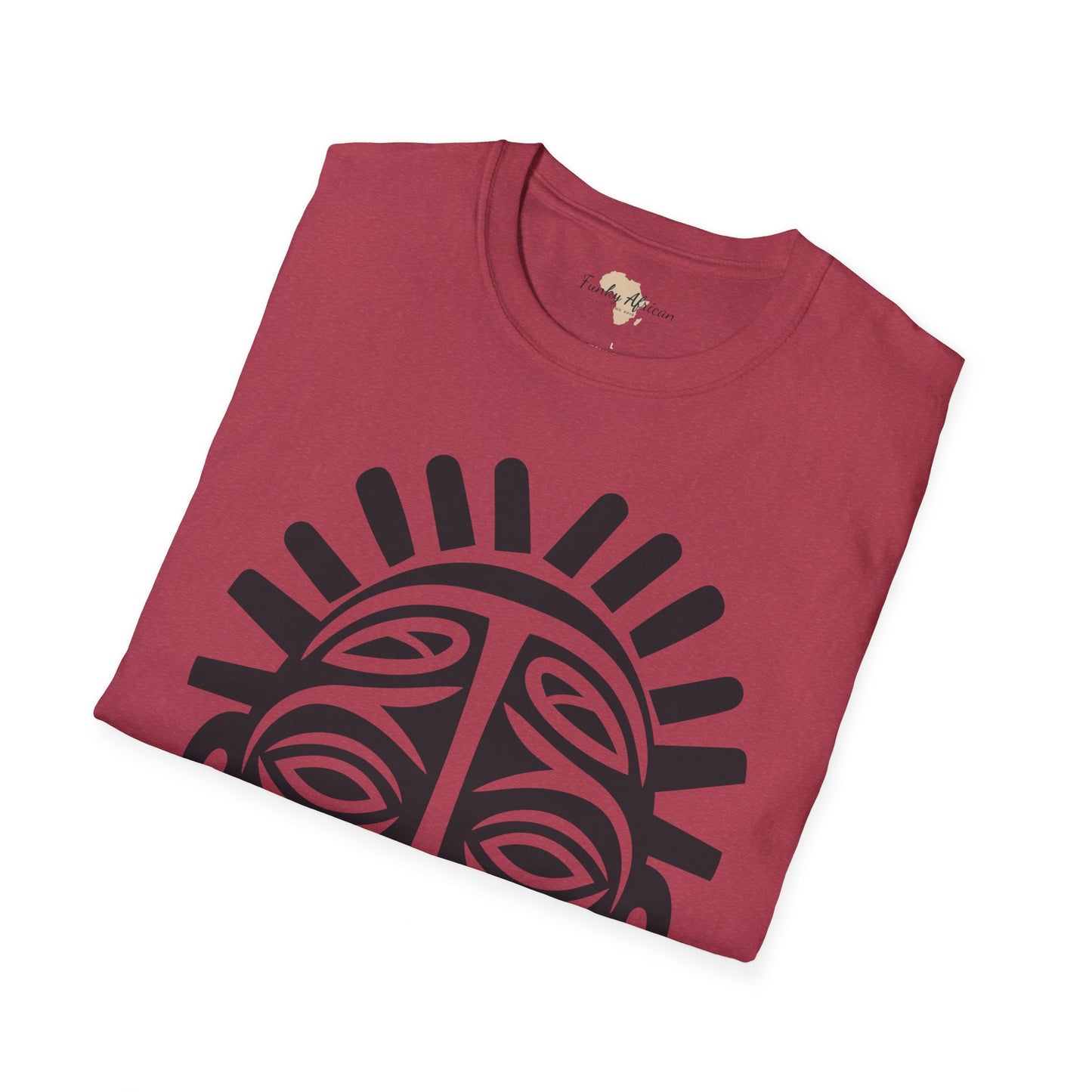 Aborigines graffiti unisex softstyle tee