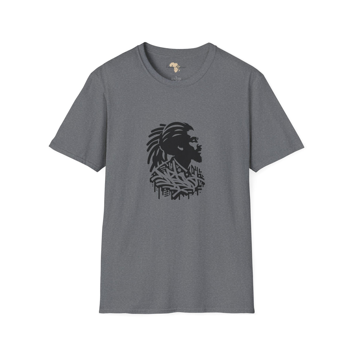 Funky graffiti unisex softstyle tee Funky African